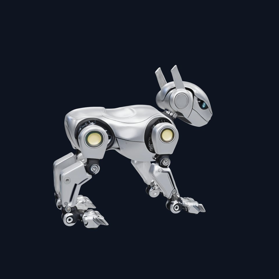 Futuristic Robotic Animal Model Pack for Game and Animation